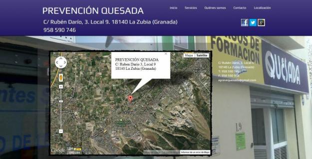 Equipo de Prevención Quesada ofreciendo formación y asesoramiento en PRL